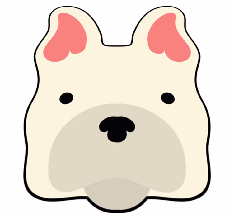 Hund matta vinylmatta - Tenstickers