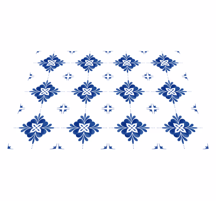 Vit matta av vit och kricka - Tenstickers