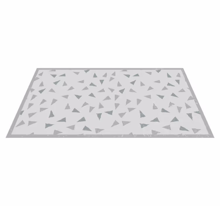 Vinylmatta geometrisk triangelkomponenter - Tenstickers