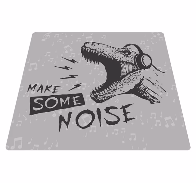 Dynamiskt dinosaurieljud Andra Vinylmattor - Tenstickers