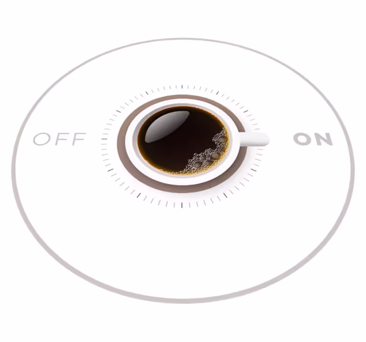 Koffein växla Vinylmattor med fraser - Tenstickers