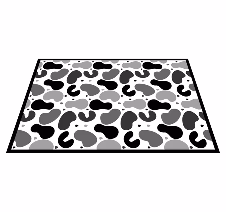 Kohud inspirerad Vinylmatta djurtryck - Tenstickers