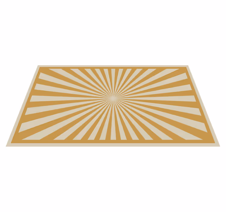 Sunburst matta modern design - Tenstickers