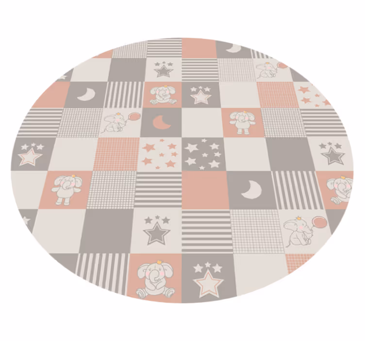 Barnlapptäcke Vinylmatta Barn - Tenstickers