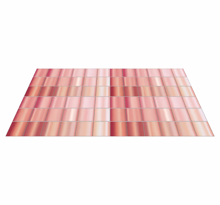 Stål mosaik kakel vinyl vinyl matta kakel matta - Tenstickers