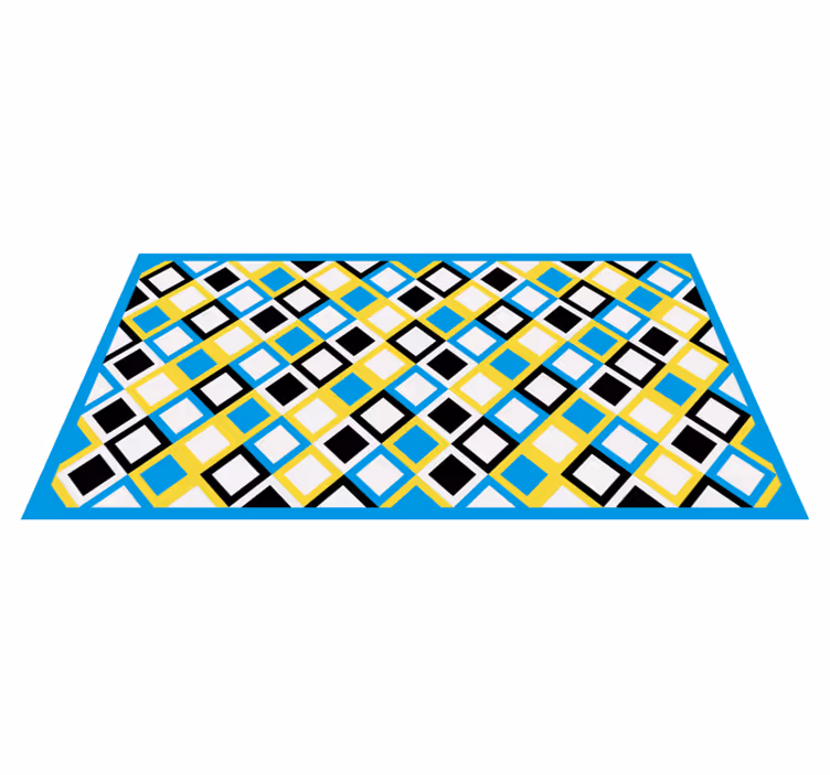 Geometriska argyle mönster Vinylmatta geometrisk - Tenstickers