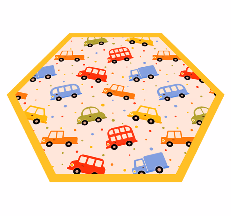 Lekfull transport Andra Vinylmattor - Tenstickers