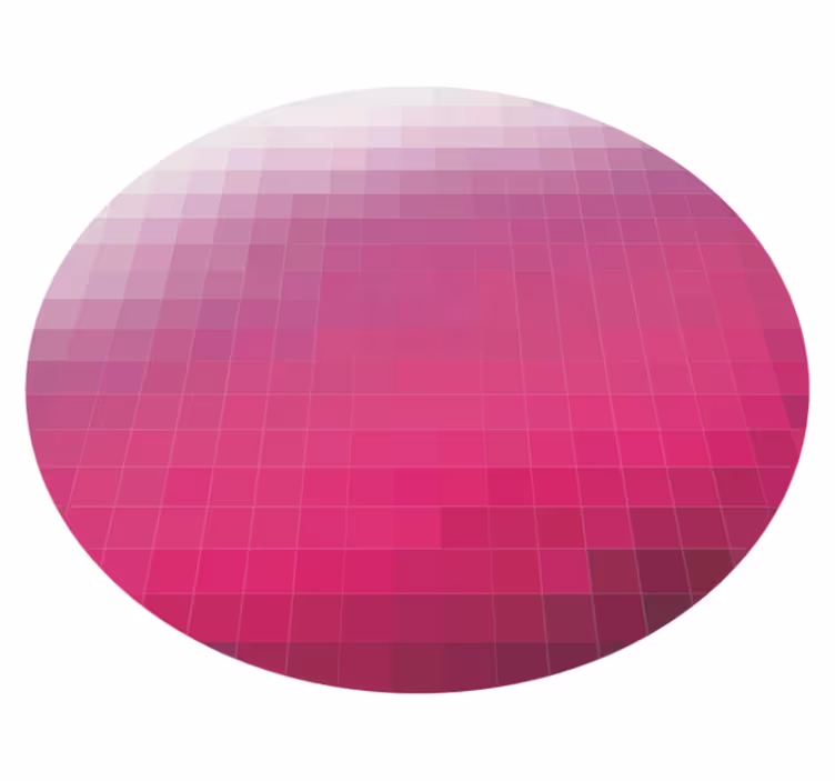 Gradientsfär Vinylmatta minimalistisk - Tenstickers