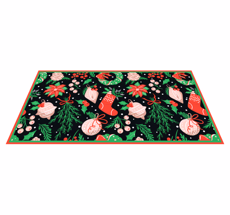 Jul tema jul vinyl matta - Tenstickers