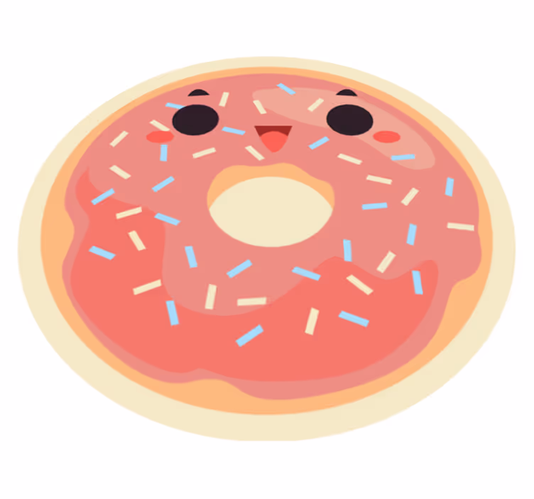 Animerad munk Andra Vinylmattor - Tenstickers