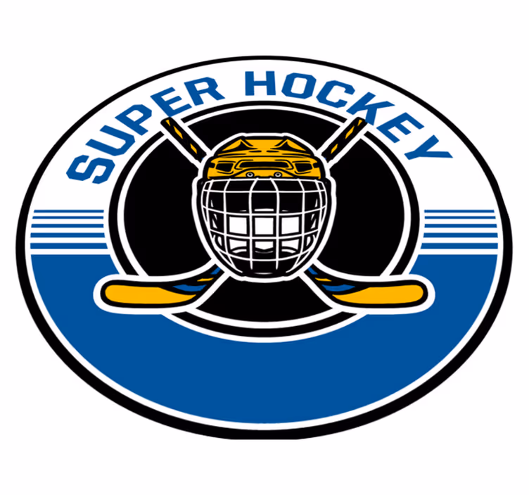 Super hockey design spelmatta - Tenstickers