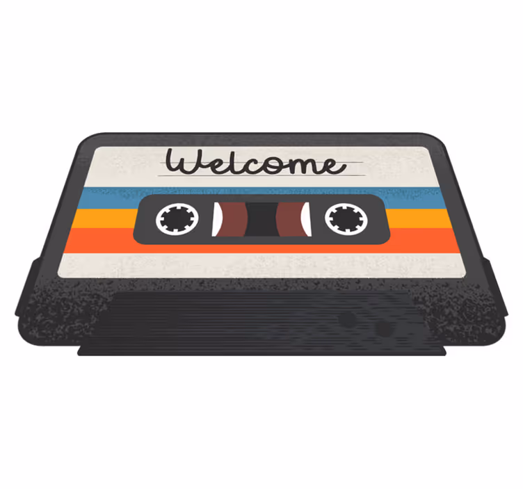 Välkommen mixtejp anpassad matta - Tenstickers