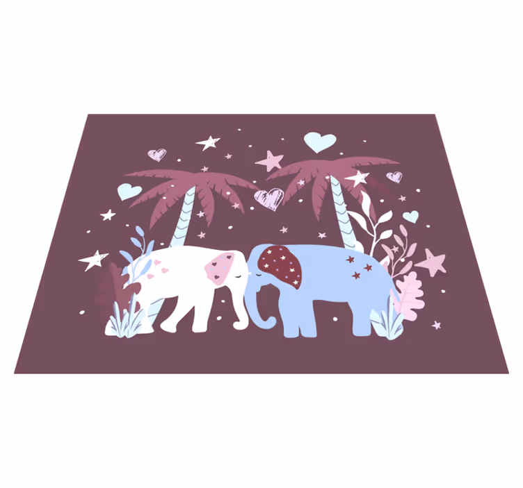 Barnsafari Vinylmatta Barn - Tenstickers