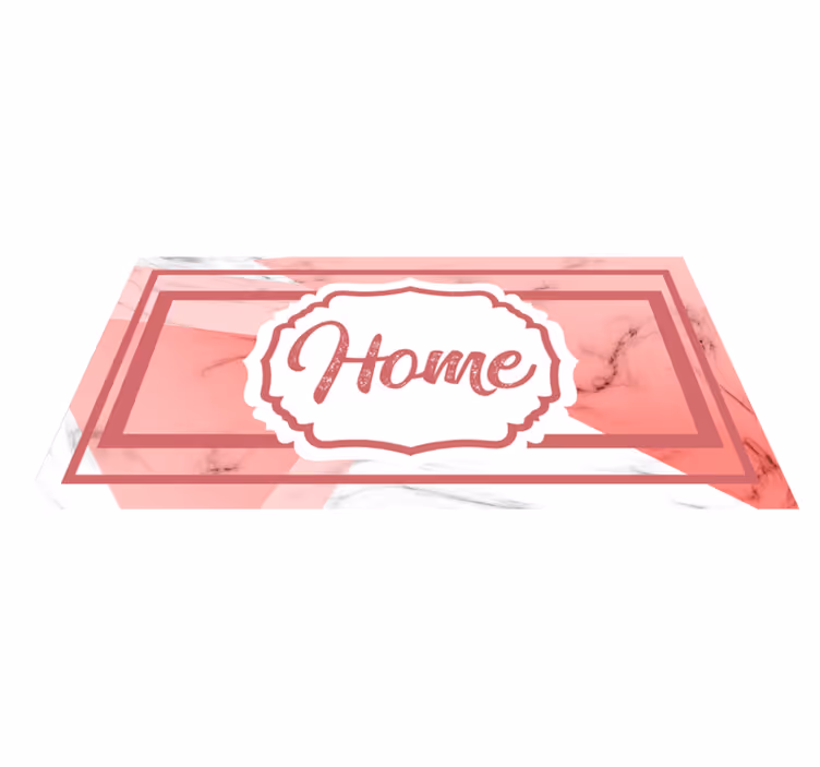 Elegant heminredning Vinylmattor med fraser - Tenstickers