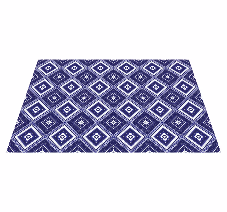 Moderna plattor mosaik geometriska mattor - Tenstickers