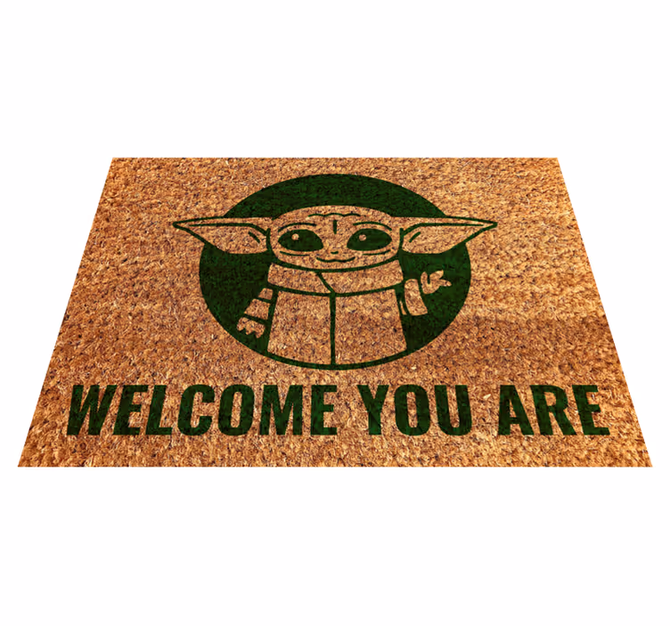 Välkommen matta star wars entré hall kakel - Tenstickers