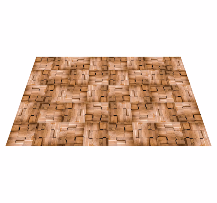 Naturlig texturdesign Vinylmatta träeffekt - Tenstickers