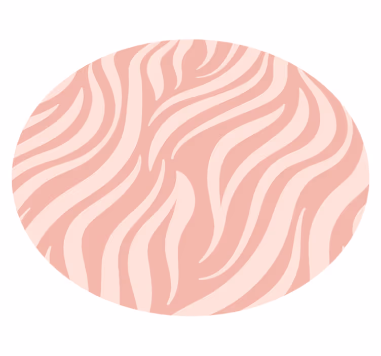Eleganta zebraränder Vinylmatta djurtryck - Tenstickers
