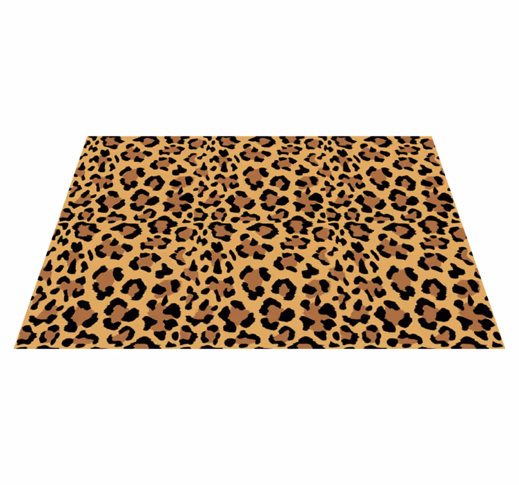 Stor tiger djur tryck vinyl matta - Tenstickers