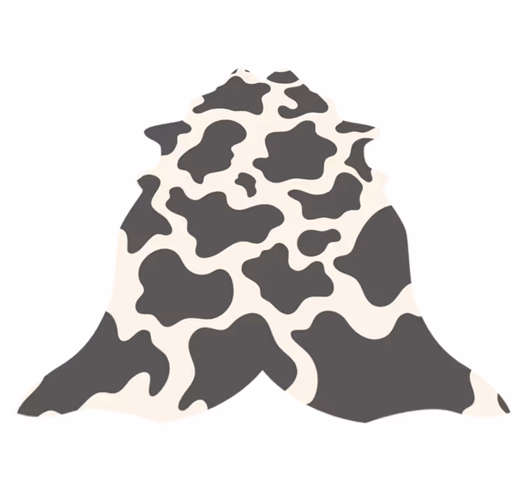Ko forma vinyl tryck matta - Tenstickers