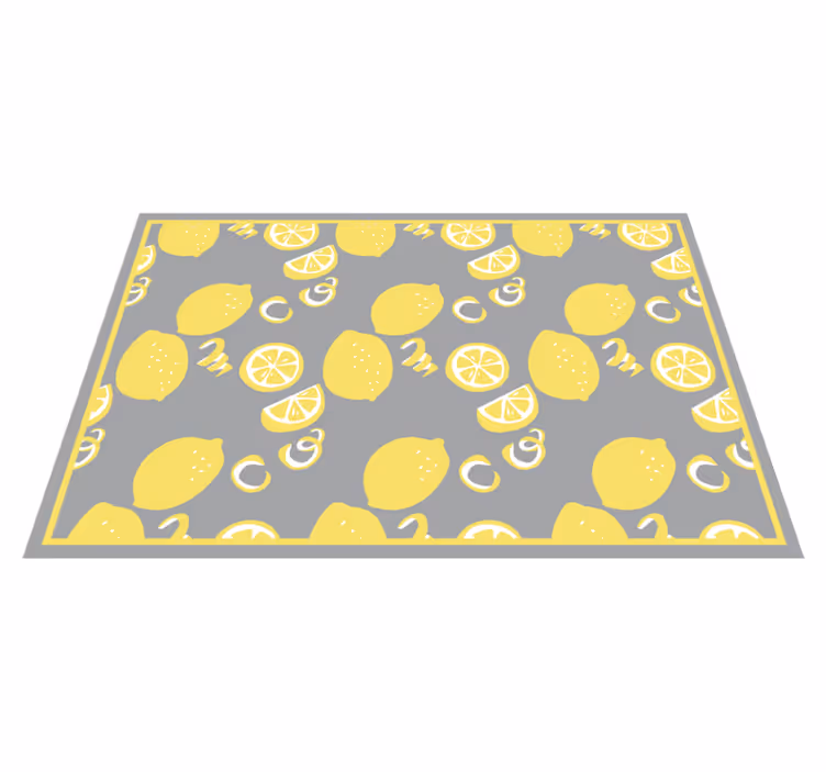 Motiv med citrusfrukter Vinylmatta Kök - Tenstickers