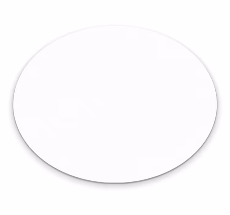 Vinylmatta cirkulär ren cirkulär stil - Tenstickers
