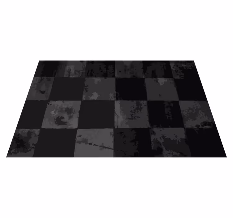 Rutig layout Vinylmatta kakeleffekt - Tenstickers