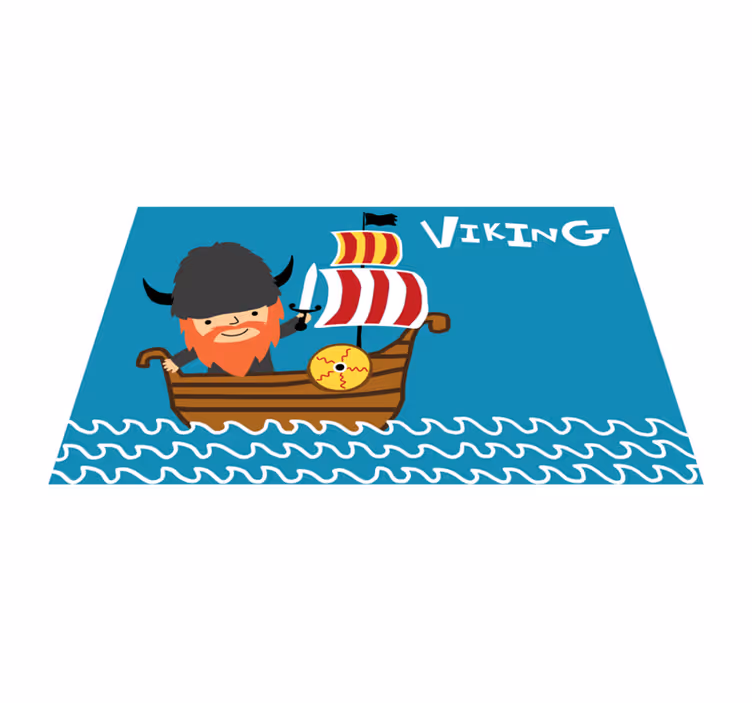 Vikingaäventyr Andra Vinylmattor - Tenstickers