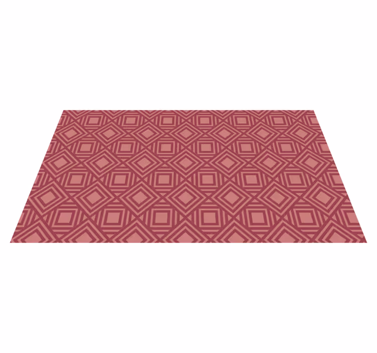 Diamantmönster Vinylmatta geometrisk - Tenstickers