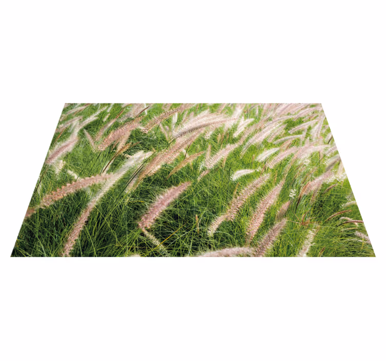 Frodig grönska Vinylmatta natur - Tenstickers
