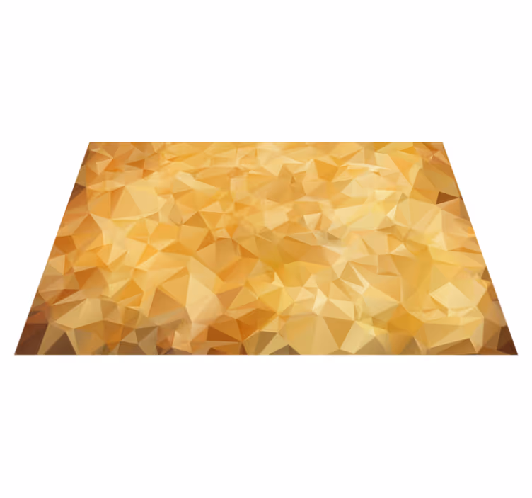 Brun nyanser mosaik badrum vinyl matta - Tenstickers