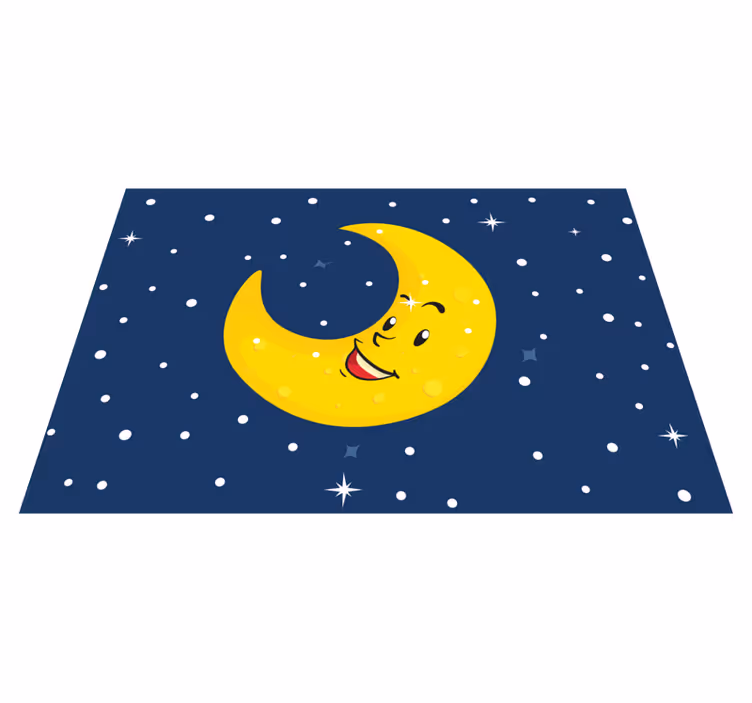 Guld stjärna design stjärna vinyl matta - Tenstickers