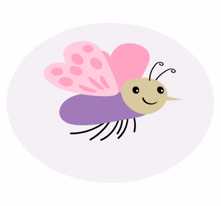 Fjäril med en lång näsdjursmatta - Tenstickers