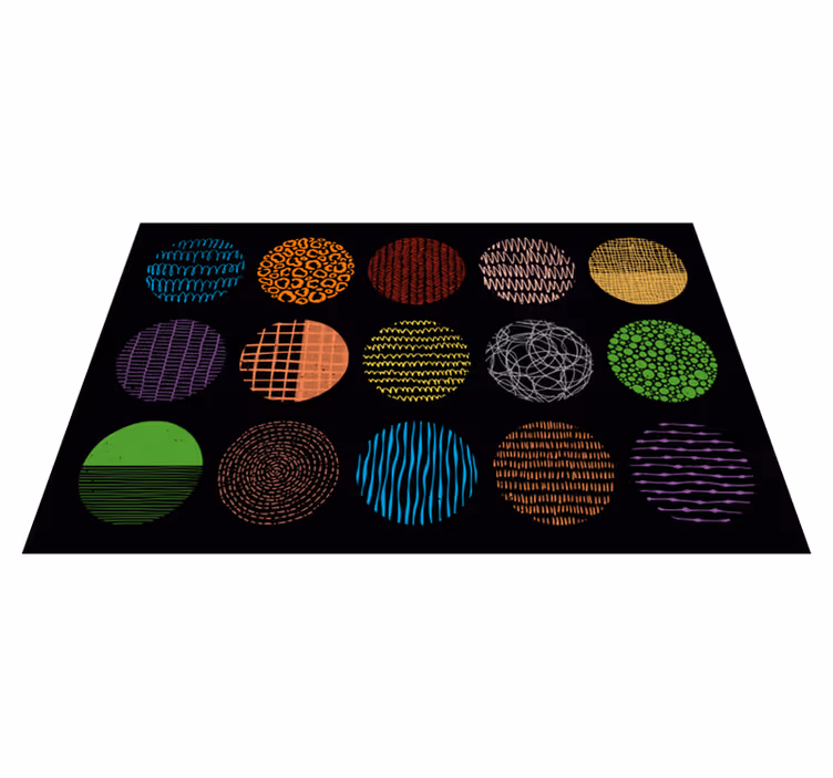 Livfull mönsterkollektion Vinylmatta modern - Tenstickers