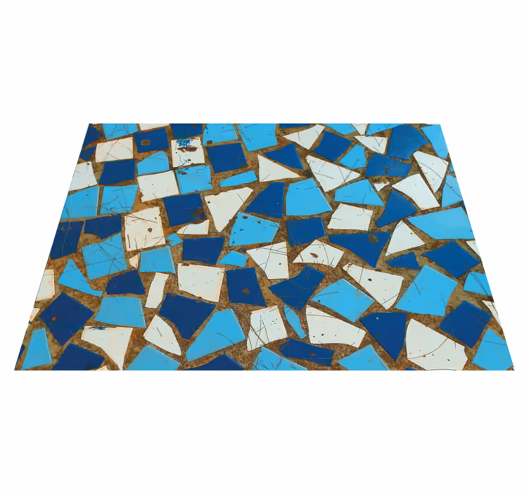 Mosaikplattor Vinylmatta Mosaik - Tenstickers