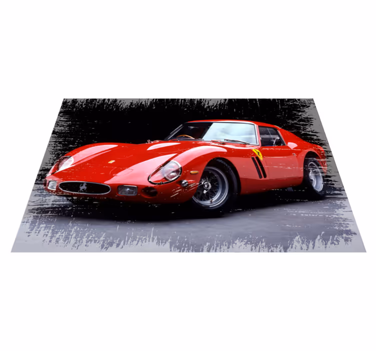 Ferrari 250 gto vintage matta - Tenstickers