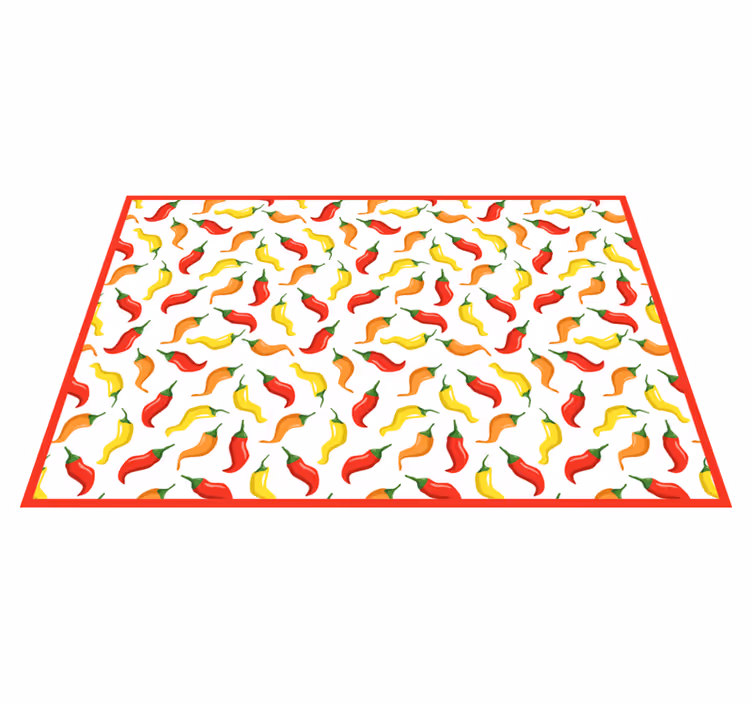 Chilipepparkoncept Andra Vinylmattor - Tenstickers