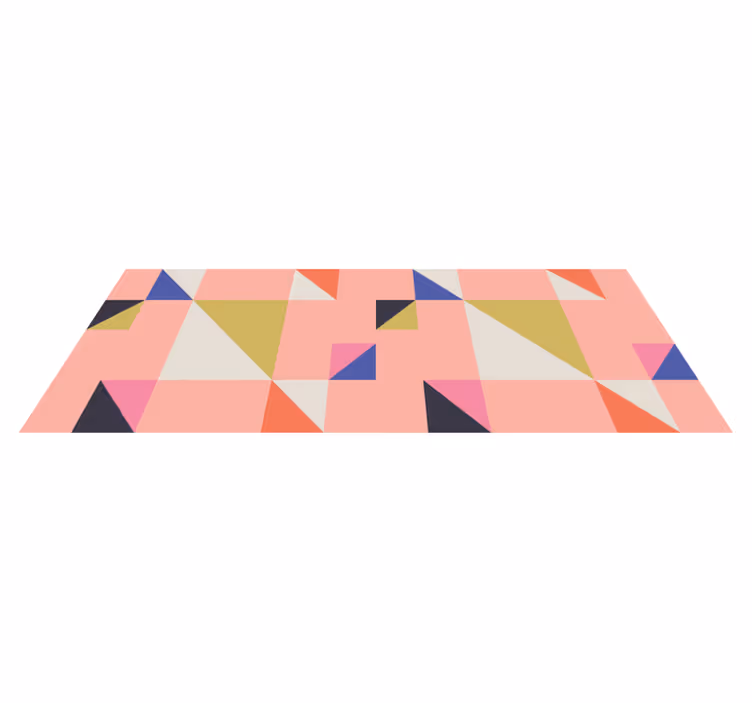 Konst geometriska mönster matta - Tenstickers