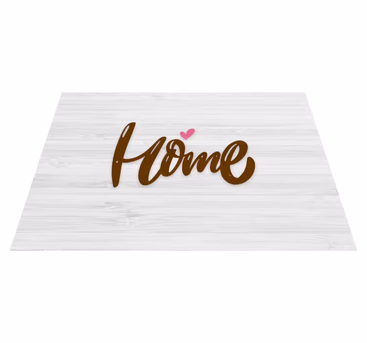 Trähus med hörn Vinylmatta foajé - Tenstickers