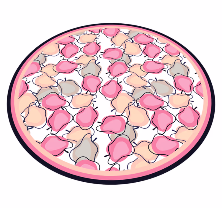 Blush fruktarrangemang Vinylmatta Kök - Tenstickers