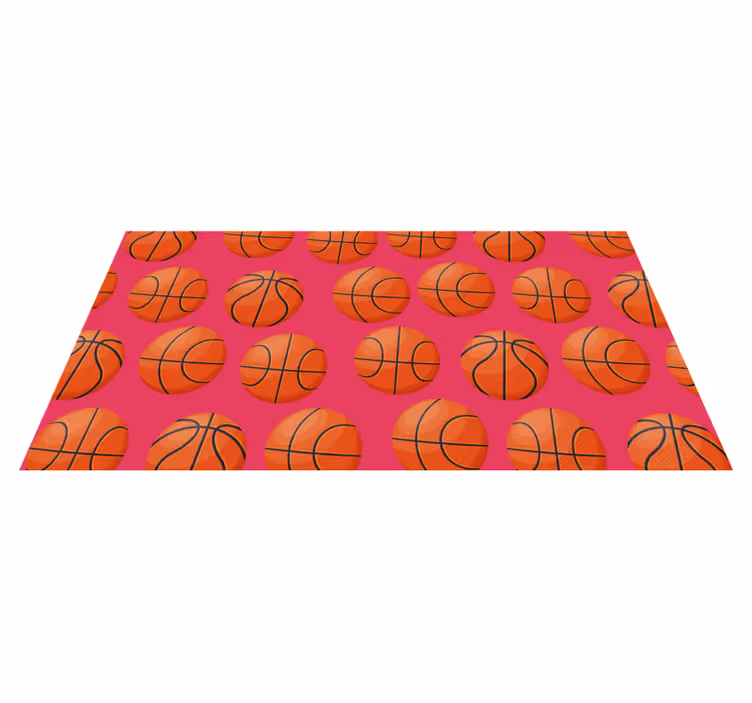 Basketmotiv Andra Vinylmattor - Tenstickers