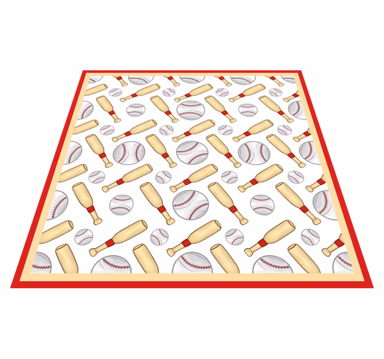 Kul med sporttema Vinylmatta spel - Tenstickers