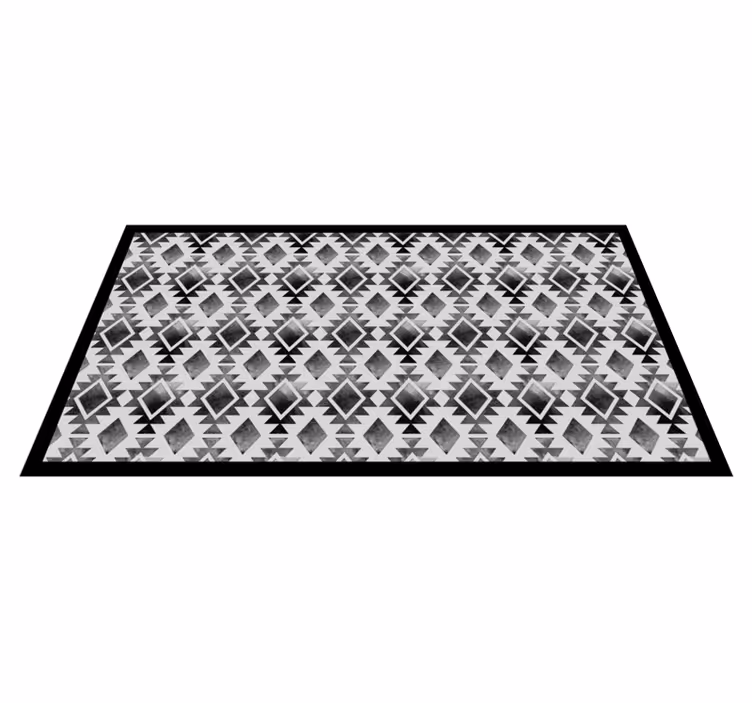 Geometriskt mönster stil Vinylmatta modern - Tenstickers