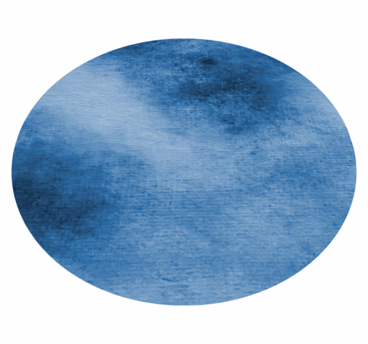 Djupblå virvel Vinylmatta foajé - Tenstickers