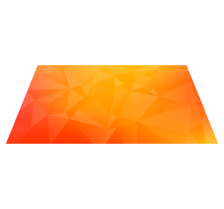 Geometrisk gradienteffekt Vinylmatta Vardagsrum - Tenstickers
