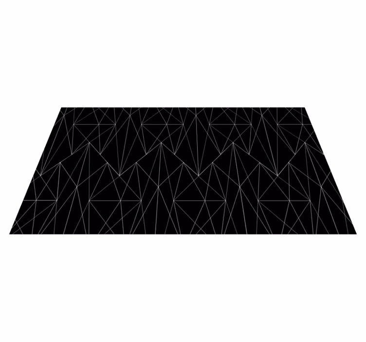 Snygg stil Vinylmatta geometrisk - Tenstickers