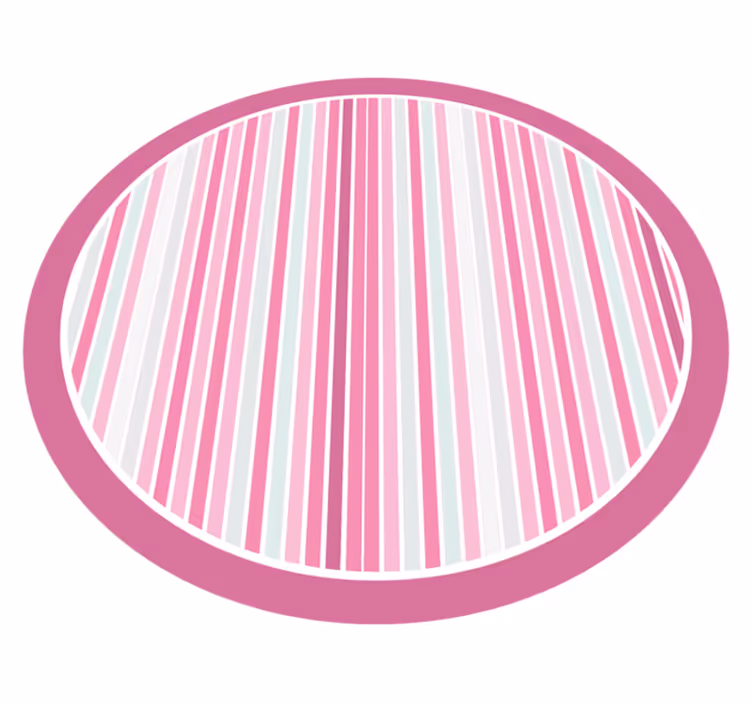 Elegant randig stil Vinlymatta randiga - Tenstickers