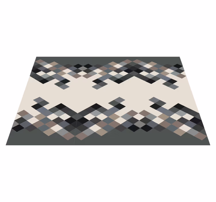 Vinylmatta mosaik modern geometrisk mönster - Tenstickers