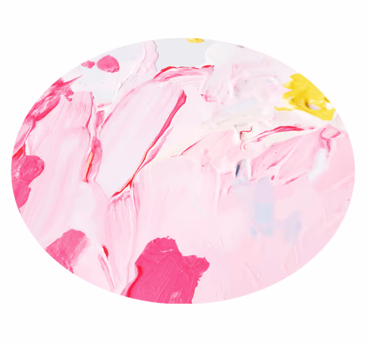 Abstract rosa virvlar vinylmatta ungdom - Tenstickers