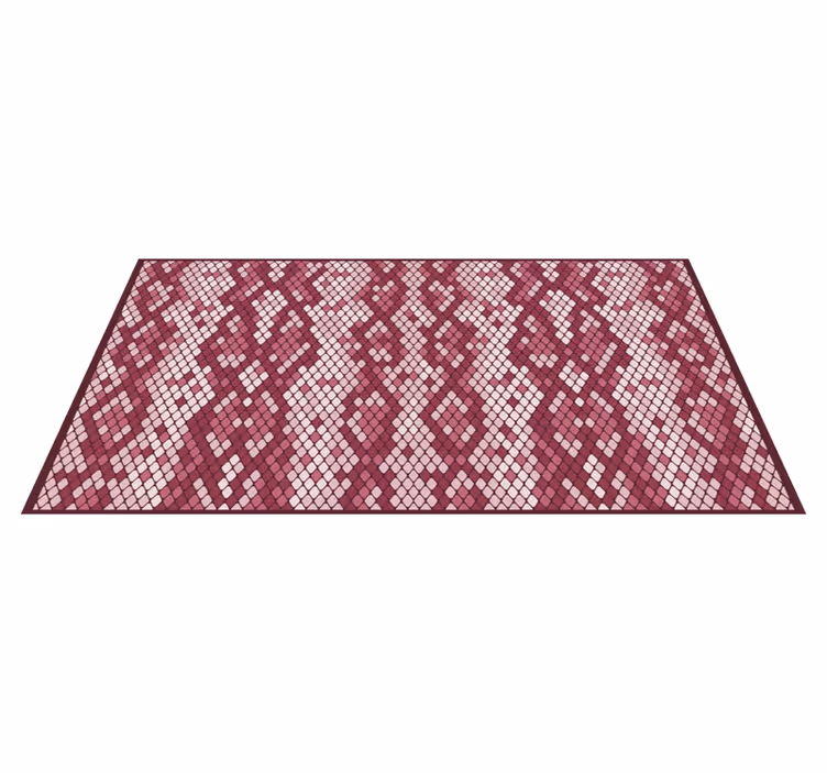 Diamantmosaikmönster Vinylmatta textur - Tenstickers